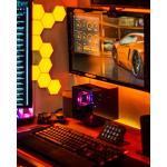 Kit Cololight Plus, 1x baza, 3x module iluminat, 3x conectori, 1x controller, RGBW, Control aplicatie / vocal, Wi-Fi, Alimentare USB, Alb 9 - lerato.ro