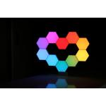 Kit Cololight Plus, 1x baza, 3x module iluminat, 3x conectori, 1x controller, RGBW, Control aplicatie / vocal, Wi-Fi, Alimentare USB, Alb 11 - lerato.ro
