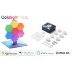Kit Cololight Plus, 1x baza, 7x module iluminat, 7x conectori, 1x controller, RGBW, Control aplicatie / vocal, Wi-Fi, Alimentare USB, Alb 11 - lerato.ro