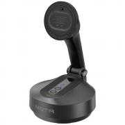 Stand birou Comitok Mota, Compatibil MagSafe, Unghi ajustabil, Baterie 2550mAh, Port USB-C, Negru