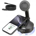 Stand birou Comitok Mota, Compatibil MagSafe, Unghi ajustabil, Baterie 2550mAh, Port USB-C, Negru 3 - lerato.ro