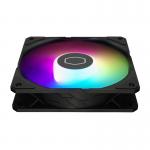 Ventilator de racire PC Cooler Master SickleFlow Edge 120, ARGB Gen 2, 70.7 CFM, 32dB, Negru 4 - lerato.ro