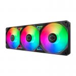 Ventilator de racire PC Cooler Master SickleFlow Edge 360, ARGB Gen 2, 190 CFM, 38.5dB, Negru 2 - lerato.ro
