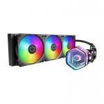Ventilator de racire cu apa PC Cooler Master MasterLiquid 360 Atmos, ARGB , 70.7 CFM, 27.2dB, Negru 2 - lerato.ro