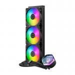 Ventilator de racire cu apa PC Cooler Master MasterLiquid 360 Atmos, ARGB , 70.7 CFM, 27.2dB, Negru 3 - lerato.ro