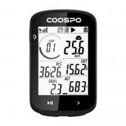 Ciclocomputer Coospo CS500, Ecran 2.6 inch, UBLOX, Bluetooth 5.0, ANT+ , IPX7, Negru