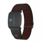 Bratara pentru monitorizare ritm cardiac Coospo HW9, Bluetooth 5.0, 90 mAh, LED, IP67, Negru/Portocaliu 2 - lerato.ro
