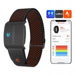 Bratara pentru monitorizare ritm cardiac Coospo HW9, Bluetooth 5.0, 90 mAh, LED, IP67, Negru/Portocaliu 10 - lerato.ro