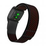 Bratara pentru monitorizare ritm cardiac Coospo HW9, Bluetooth 5.0, 90 mAh, LED, IP67, Negru/Portocaliu 6 - lerato.ro