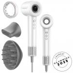 Uscator de par COSHARE SuperFlow1 PRO HD10E, 1600W, 3 viteze, 4 trepte temperatura, 12 moduri de utilizare, Functie ionica, Alb 3 - lerato.ro