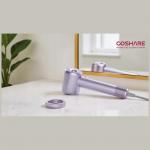 Uscator de par COSHARE SuperFlow1 Standard HD10E, 1600W, 3 viteze, 4 trepte temperatura, 12 moduri de utilizare, Functie ionica, Mov 9 - lerato.ro