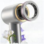 Uscator de par COSHARE SuperFlow1 PRO HD10E, 1600W, 3 viteze, 4 trepte temperatura, 12 moduri de utilizare, Functie ionica, Silver 5 - lerato.ro