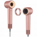 Uscator de par COSHARE SuperFlow1 Standard HD10E, 1600W, 3 viteze, 4 trepte temperatura, 12 moduri de utilizare, Functie ionica, Rose Gold 7 - lerato.ro