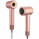 Uscator de par COSHARE SuperFlow1 Standard HD10E, 1600W, 3 viteze, 4 trepte temperatura, 12 moduri de utilizare, Functie ionica, Rose Gold 8 - lerato.ro