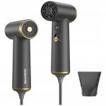 Uscator de par COSHARE SuperMini HP10E, 800W, 2 viteze, 8 moduri de utilizare, Control temperatura, Grafit 4 - lerato.ro
