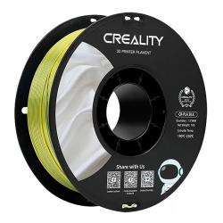 Filament pentru imprimanta 3D Creality CR-PLA Silk, Diametru 1.75mm, Galben/Albastru