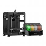 Imprimanta 3D Creality K2 SE Combo, Viteza maxima 500 mm/s, Nivelare automata, FDM, Modul CFS inclus in pachet, Negru 2 - lerato.ro