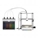 Imprimanta 3D Creality SparkX i7 Combo, Viteza maxima 500 mm/s, Nivelare automata, FDM, Modul CFS Lite inclus in pachet, White / Silver 3 - lerato.ro