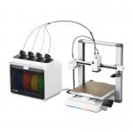 Imprimanta 3D Creality SparkX i7 Combo, Viteza maxima 500 mm/s, Nivelare automata, FDM, Modul CFS Lite inclus in pachet, White / Silver 4 - lerato.ro