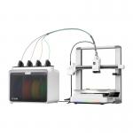 Imprimanta 3D Creality SparkX i7 Combo, Viteza maxima 500 mm/s, Nivelare automata, FDM, Modul CFS Lite inclus in pachet, White / Silver 5 - lerato.ro