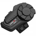 Intercom motocicleta Crown C20, Bluetooth 5.1, 1000mAh, IP67, USB-C, Negru 4 - lerato.ro