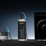 Baterie externa portabila Cuktech CUK00P23GLBK, 25000 mAh, 210W, 2xUSB-C, 1xUSB-A, Dispay TFT, Negru 9 - lerato.ro