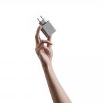 Incarcator retea Cuktech A15C-EU, 2x USB-C, 1x USB-A, 65W, Gri 6 - lerato.ro