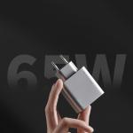 Incarcator retea Cuktech A15C-EU, 2x USB-C, 1x USB-A, 65W, Gri 10 - lerato.ro