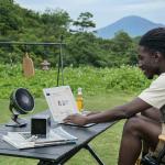 Baterie externa portabila Cuktech P01CT, 40000mAh, 300W, 3A, 2x USB-C, 2x USB-A, Incarcare Wireless 20W, Gri 17 - lerato.ro