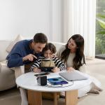 Baterie externa portabila Cuktech P01CT, 40000mAh, 300W, 3A, 2x USB-C, 2x USB-A, Incarcare Wireless 20W, Gri 11 - lerato.ro