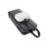 Baterie externa portabila Cuktech LPB200N, 20000mAh, 40W, 3A, 1x USB-C, 1x USB-A, 1x Cablu USB-C, Gri 3 - lerato.ro