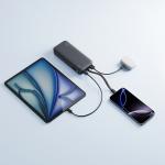 Baterie externa portabila Cuktech LPB200N, 20000mAh, 40W, 3A, 1x USB-C, 1x USB-A, 1x Cablu USB-C, Gri 12 - lerato.ro