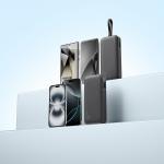 Baterie externa portabila Cuktech LPB200N, 20000mAh, 40W, 3A, 1x USB-C, 1x USB-A, 1x Cablu USB-C, Gri 14 - lerato.ro