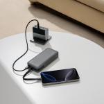 Baterie externa portabila Cuktech LPB200N, 20000mAh, 40W, 3A, 1x USB-C, 1x USB-A, 1x Cablu USB-C, Gri 22 - lerato.ro