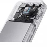 Baterie externa portabila Cuktech PB150S, 15000mAh, 100W, 3A, 2x USB-C, 1x USB-A, Cablu USB-C inclus, Gri 12 - lerato.ro