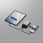 Baterie externa portabila Cuktech PB150S, 15000mAh, 100W, 3A, 2x USB-C, 1x USB-A, Cablu USB-C inclus, Gri 14 - lerato.ro