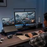 Statie de incarcare 5 in 1 Cuktech TA3005U, PD 300W, 3A, 3x USB-C, 1x USB-A, 1x DC, Silver 13 - lerato.ro