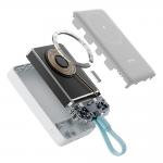 Baterie externa portabila Cuktech CP132ML, 10000mAh, 30W, 3A, 1x USB-C, 1x Cavlu USB-C, Alb 12 - lerato.ro