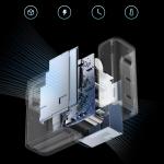 Incarcator retea Cuktech AD1003EU, 100W, 3A, 2xUSB-C, 1xUSB-A, Fast Charging, Cablu USB-C la USB-C inclus, Alb 8 - lerato.ro