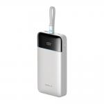 Baterie externa portabila Cuktech LPB252N, 25000 mAh, 120W, 1x USB-C, 1x USB-A, 1x Cablu USB-C, Alb 2 - lerato.ro