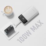 Baterie externa portabila Cuktech LPB252N, 25000 mAh, 120W, 1x USB-C, 1x USB-A, 1x Cablu USB-C, Alb 11 - lerato.ro