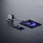 Incarcator retea Cuktech AD1204U, 120W, 3x USB-C, 1x USB-A, Fast Charging, Display LED, Silver 9 - lerato.ro