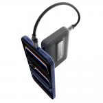 Baterie externa portabila Cuktech WPB100, 10000 mAh, 30W, Incarcare Wireless 15W, Compatibila MagSafe, Suport integrat, Display, USB-C, Negru 13 - lerato.ro