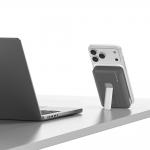 Baterie externa portabila Cuktech WPB100, 10000 mAh, 30W, Incarcare Wireless 15W, Compatibila MagSafe, Suport integrat, Display, USB-C, Negru 20 - lerato.ro