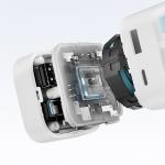 Incarcator retea Cuktech AD653W, 67W, 1x USB-C, 1x USB-A, 1x Cablu USB-C integrat, Fast Charging, Alb 8 - lerato.ro