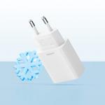 Incarcator retea Cuktech HA716C, 20W, 3A, 1x USB-C, Fast Charging, Alb 5 - lerato.ro