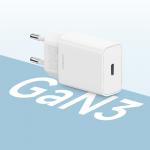 Incarcator retea Cuktech HA716C, 20W, 3A, 1x USB-C, Fast Charging, Alb 6 - lerato.ro