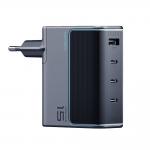 Incarcator retea Cuktech AD1404UEU, 140W, 3x USB-C, 1x USB-A, Fast Charging, Gri 2 - lerato.ro