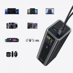 Baterie externa portabila Cuktech PB200U, 20000 mAh, 210W, 2x USB-C, 1x USB-A, Display, Negru 10 - lerato.ro