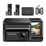Camera auto DDPAI Z90T, 3 canale, 4K / 30 fps fata, 2560 × 1440 / 25 fps spate + interior, Display 3 inch, GPS, WiFi, Bluetooth, USB-C, Negru 2 - lerato.ro